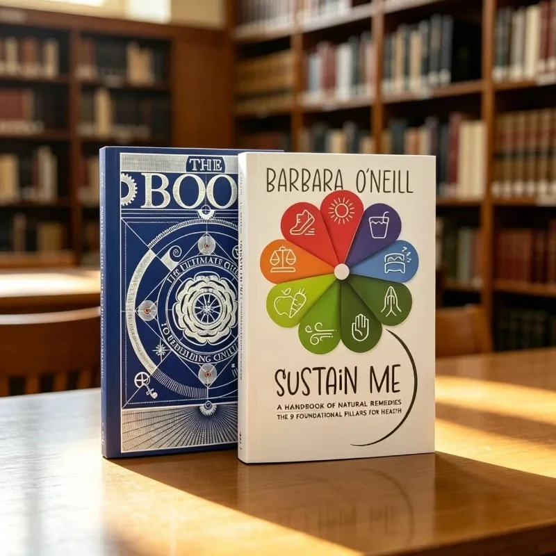 The 2026 New 2Pcs Barbara O 'Neill Book Collection Maintains Me and The Book,a Self-help Adult Reading Guide To Natural Healing.