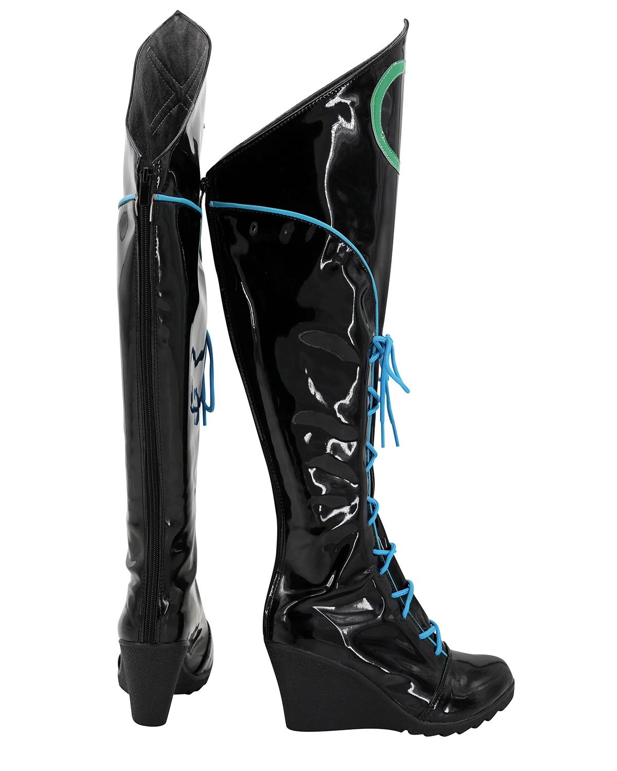 Punchline Cosplay Chaussures, Bottes à Talons Compensés, Sur Mesure, Toutes Tailles