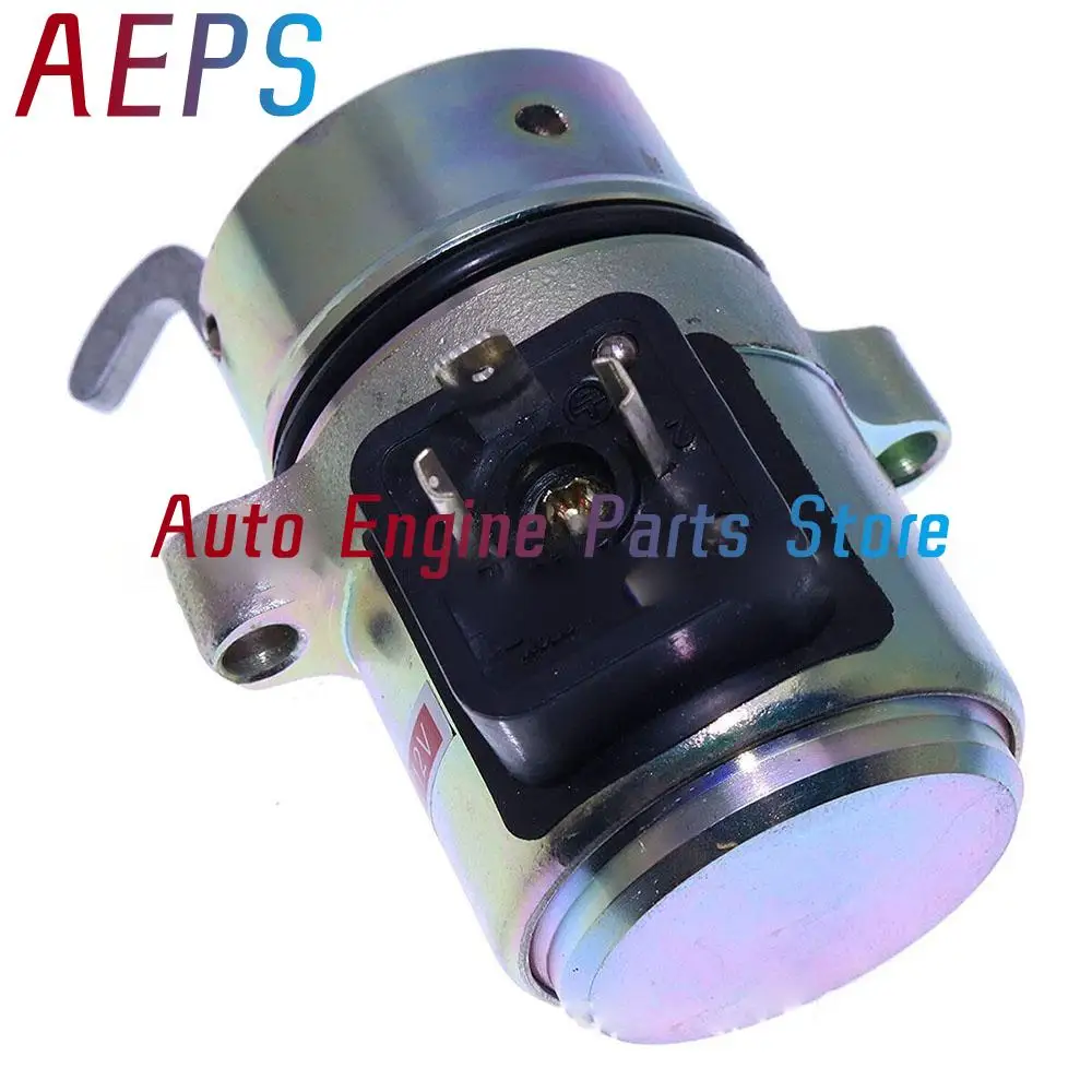 Fuel Shut Off Solenoid 04170534R For Deutz BF4M1011F Bobcat Skid Steer Loader 863 873 12VDC 04272733 M7272733