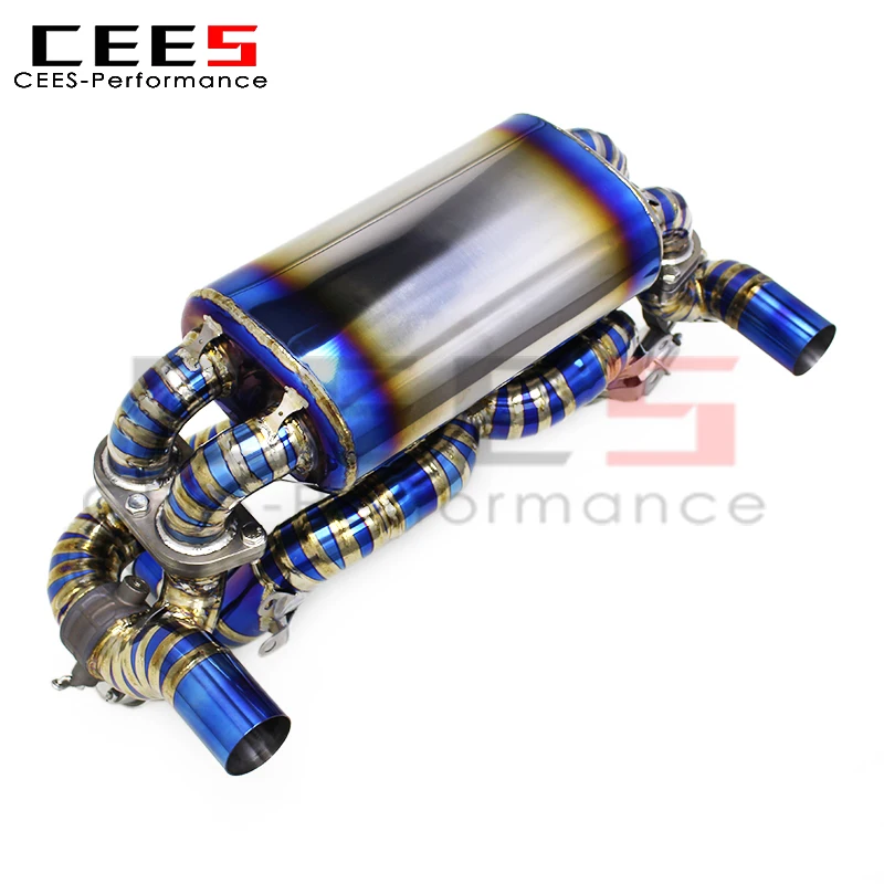 

Выхлопные трубы CEES Catback для Ferrari F430 4.3L 2005-2009, модернизация выхлопной системы Scuderia, производительность выхлопных труб