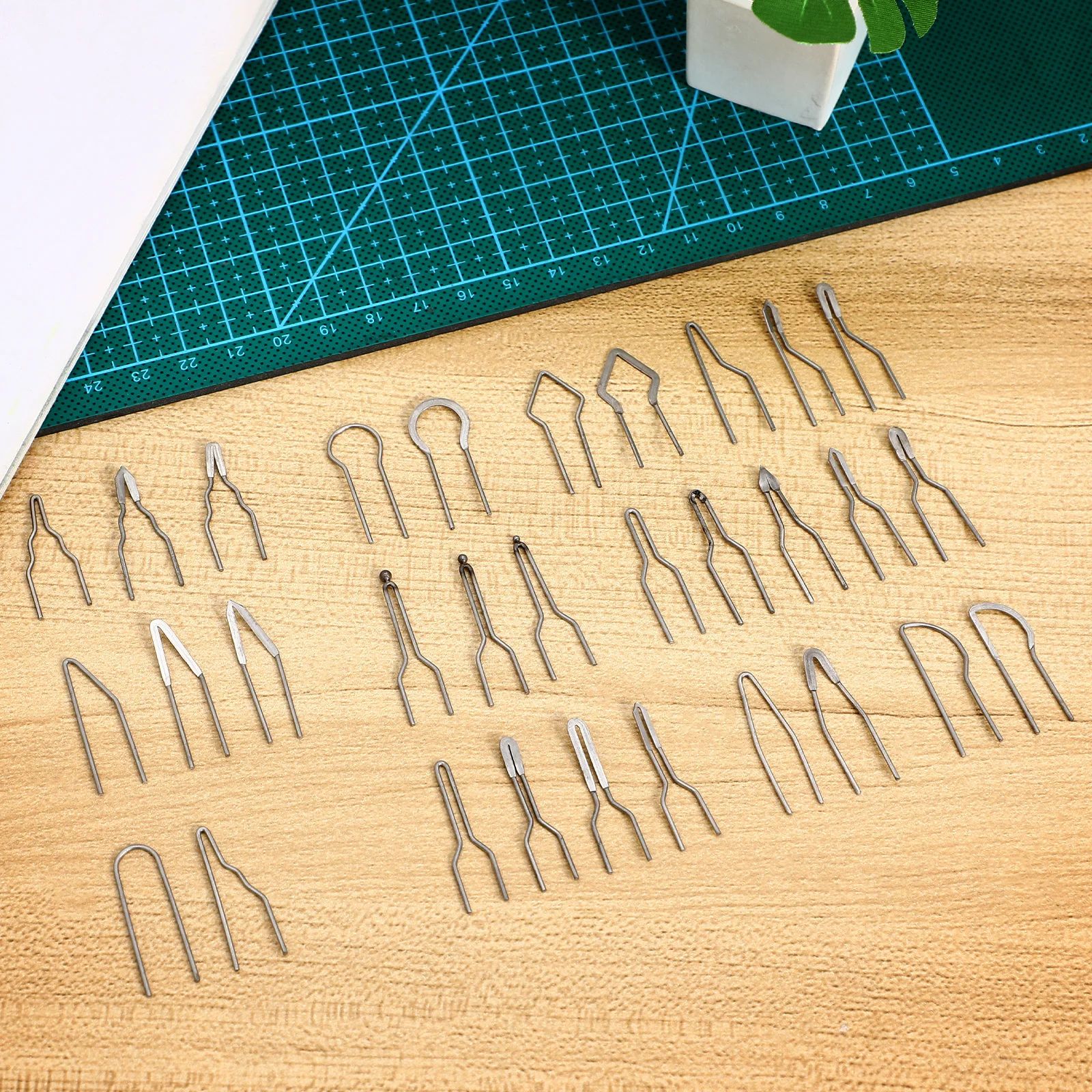 

30Pcs Strong Durable Wood Burner Tips Accurate Work Hobbyists Pros Pyrography Project Supplies Wood Burning Tips