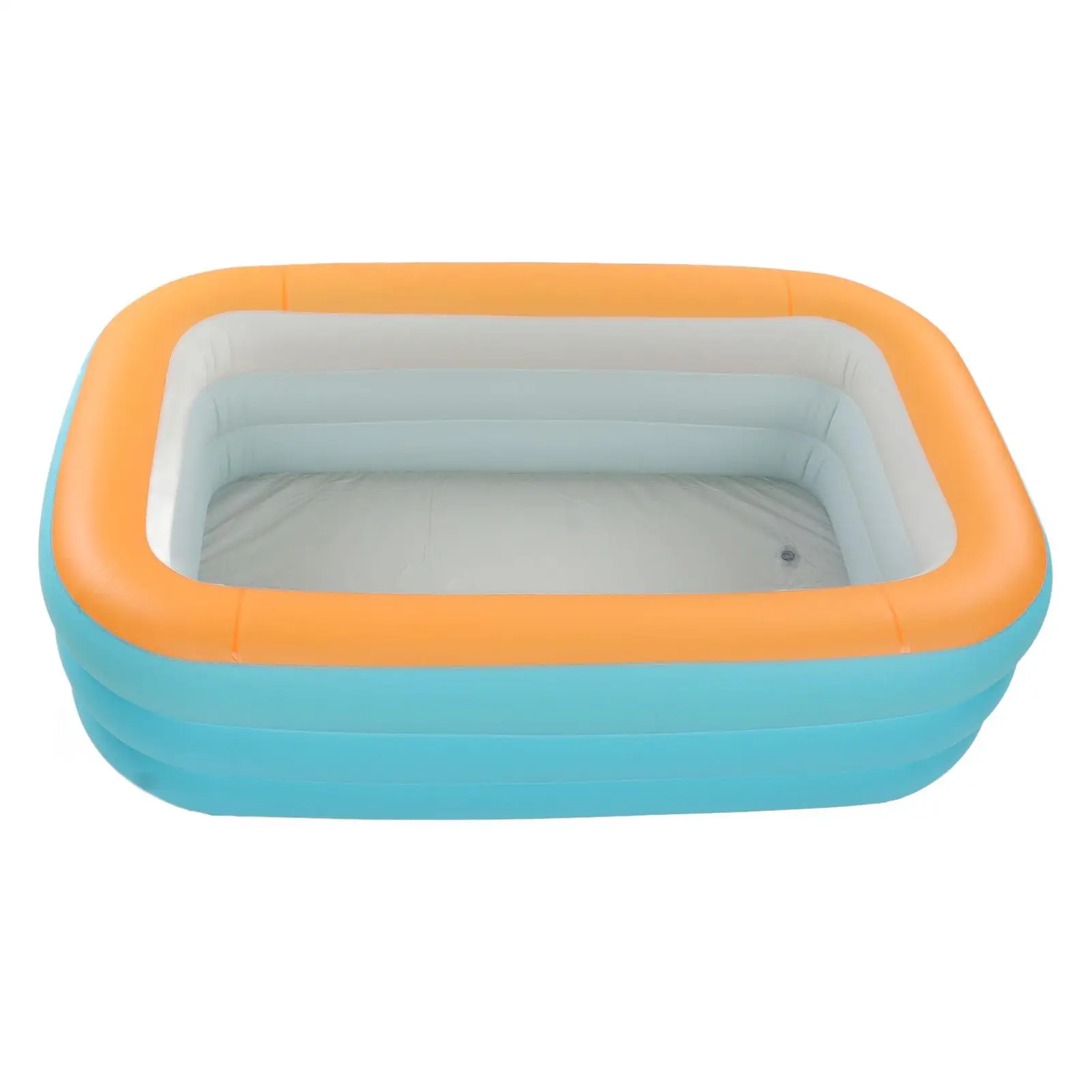 

Kids Foldable Inflatable Pool - 3-Layer for outdoor Swim Play Center for Backyard Fun