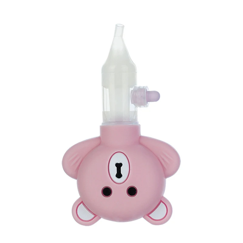 Baby Nasal Aspirator Newborn Silicone Nose Cleaner Vacuum Suction Infant Nose Vacuum Sucker Soft Tip Cleaner Baby Care Accessory