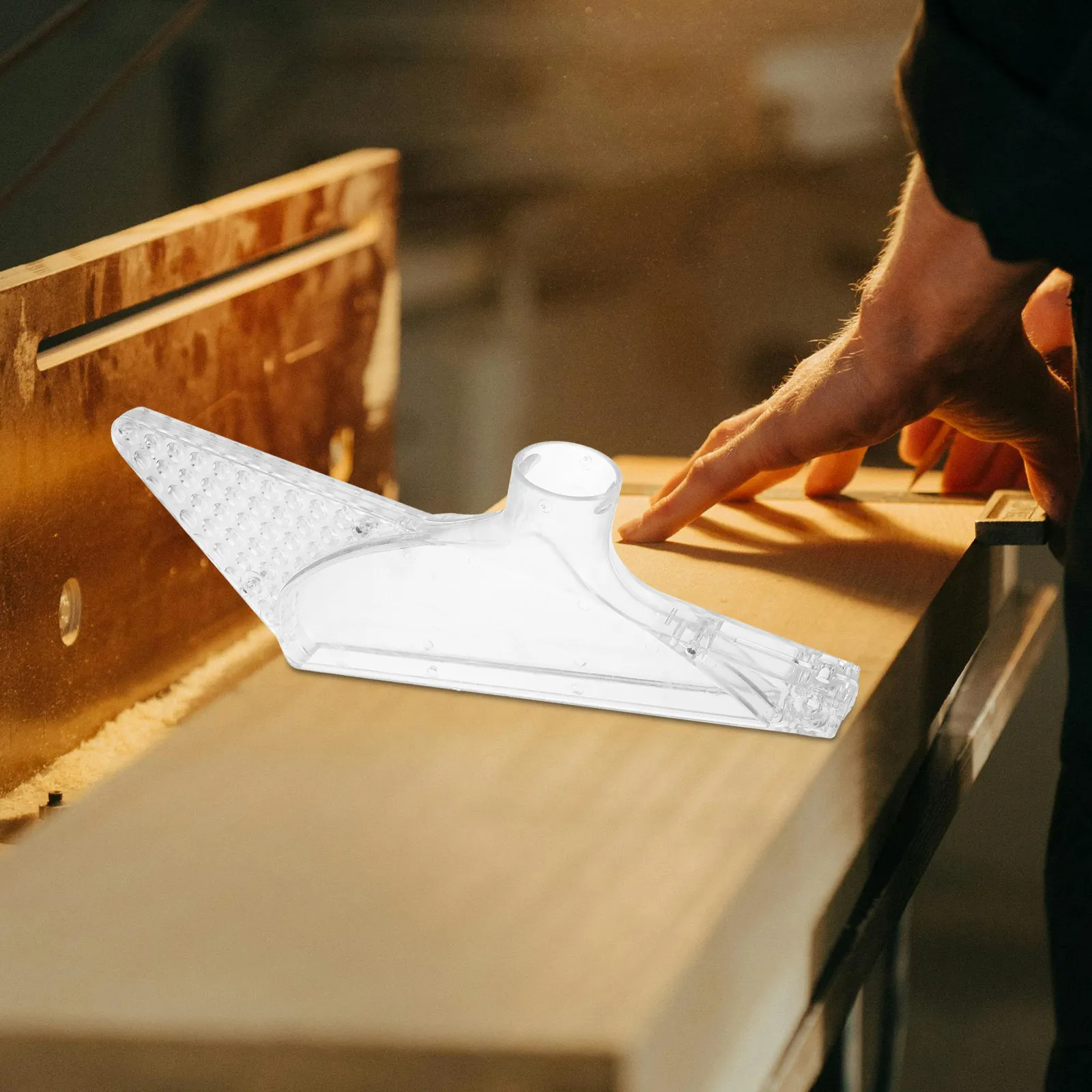 Table Saw Protective Woodworking Saw Blade Safety Shield Anti-Shock Dustproof for Wood Cutting Tool Accessories