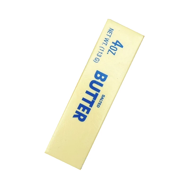 Weicher Langsam Zurückfedernder Butterstab Realistisches Silikon-Quetsch-Stressabbau-Gadget Schreibtisch-Büro-Accessoire Lustiges Anti-Angst-Geschenk