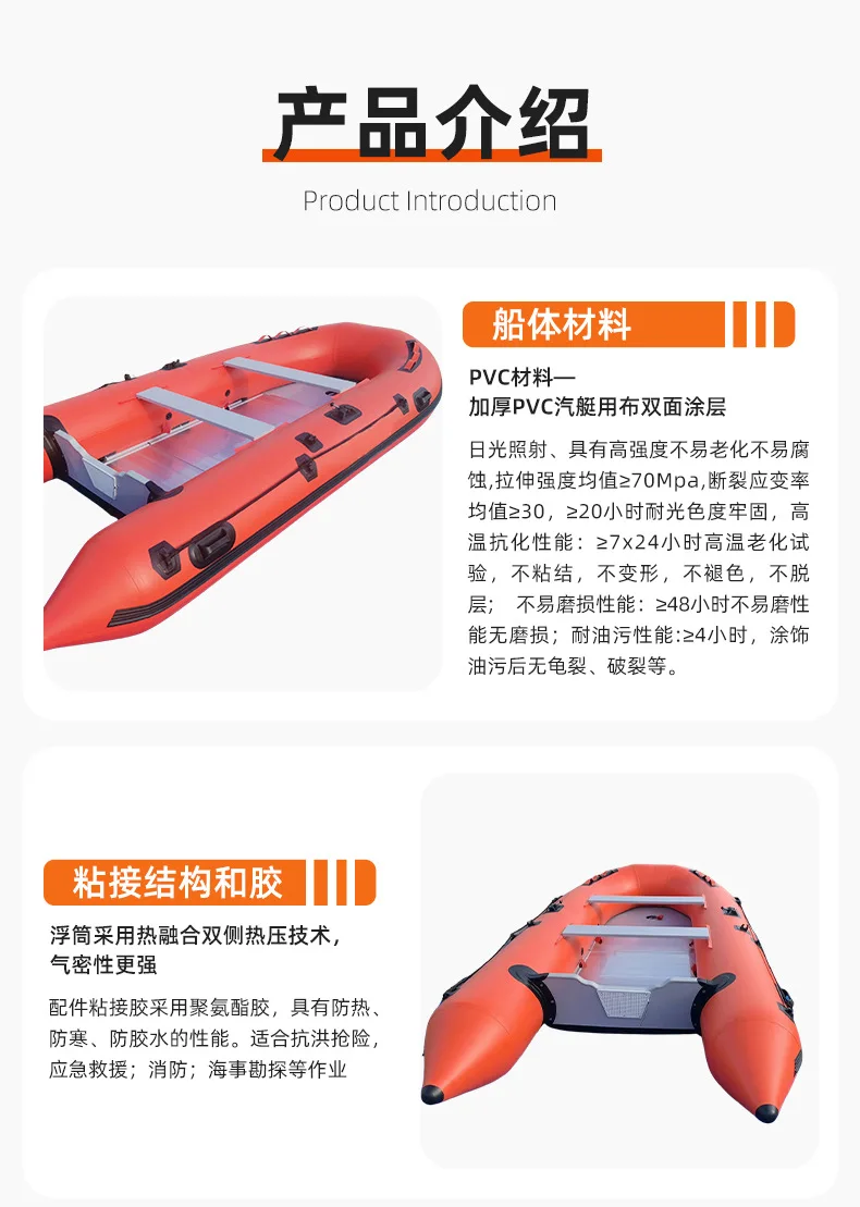 حار بيع 6 أشخاص سباق قارب ألومنيوم قابل للنفخ عالية السرعة Catamaran الرعد قارب القط المطاط كاياك للبيع #5