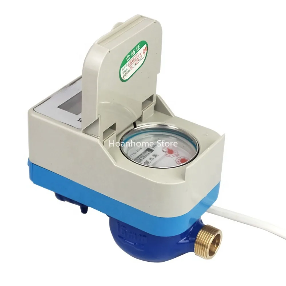 blue tooth water meter 9001 with auto shut off Smart prepaid meter software