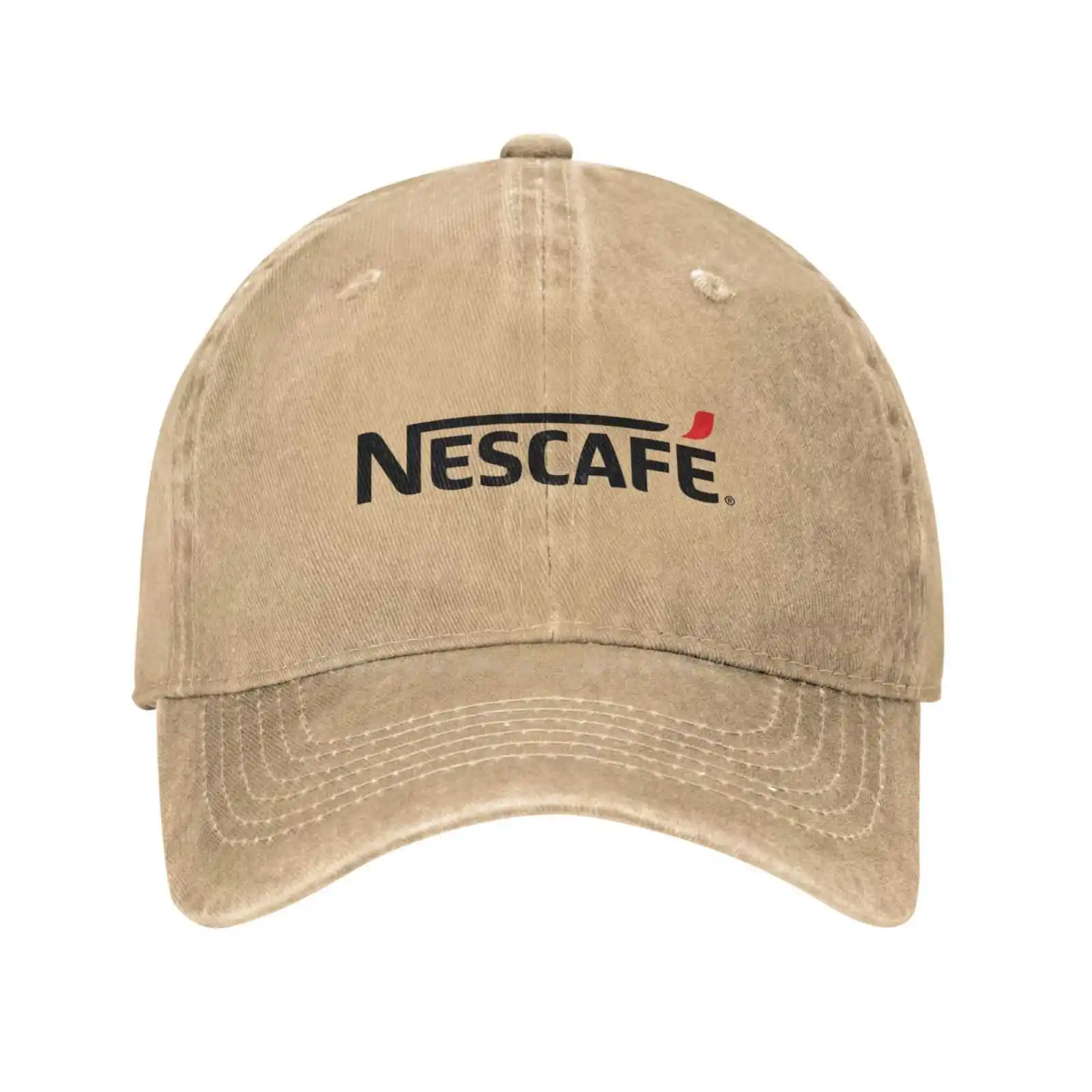 

Модная качественная джинсовая бейсболка с логотипом Nescafe