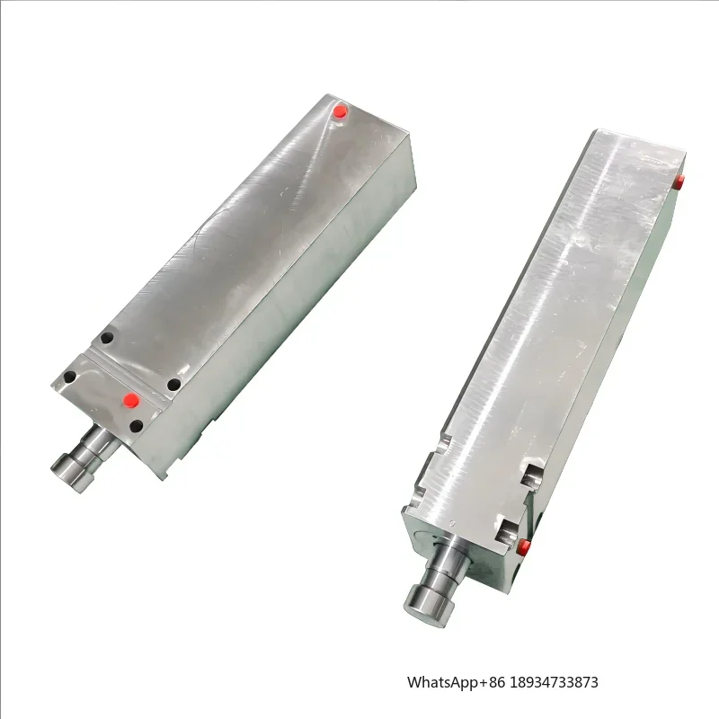 China Manufacture Customize High Pressure 12.8 tons Double Action Square Hydraulic Cylinder With Long Stroke 400 mm