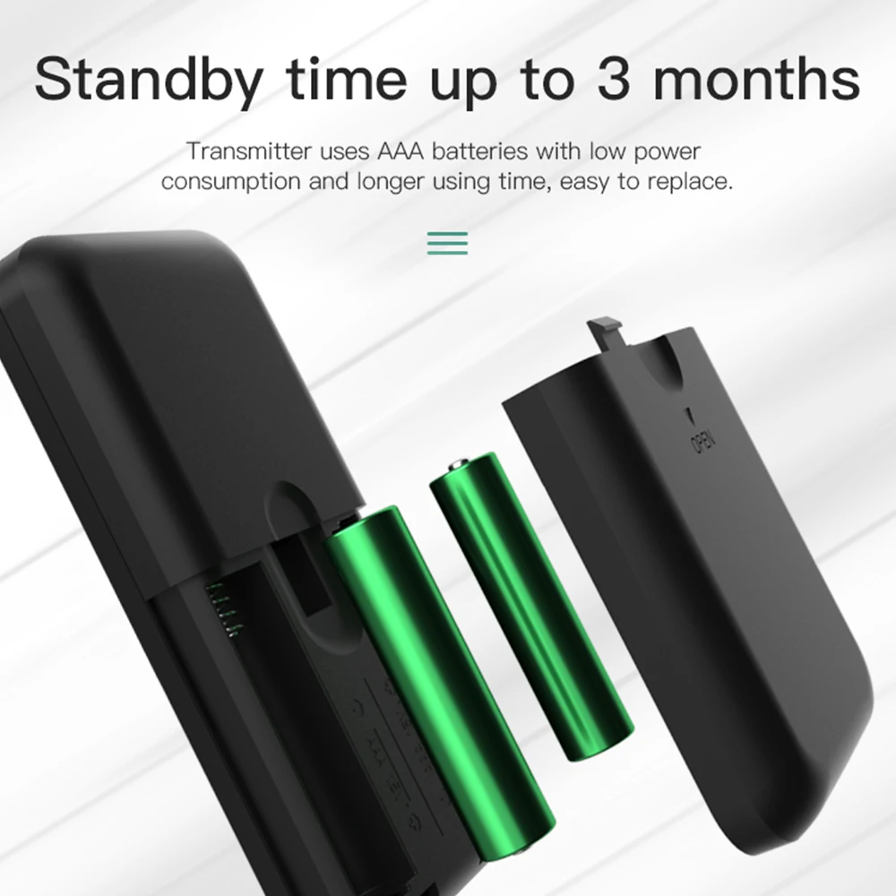 Buscador de llaves electrónico inteligente, localizador de llaves, rastreador de mascotas, rastreador de billetera, control remoto, 1 transmisor, 4 receptores