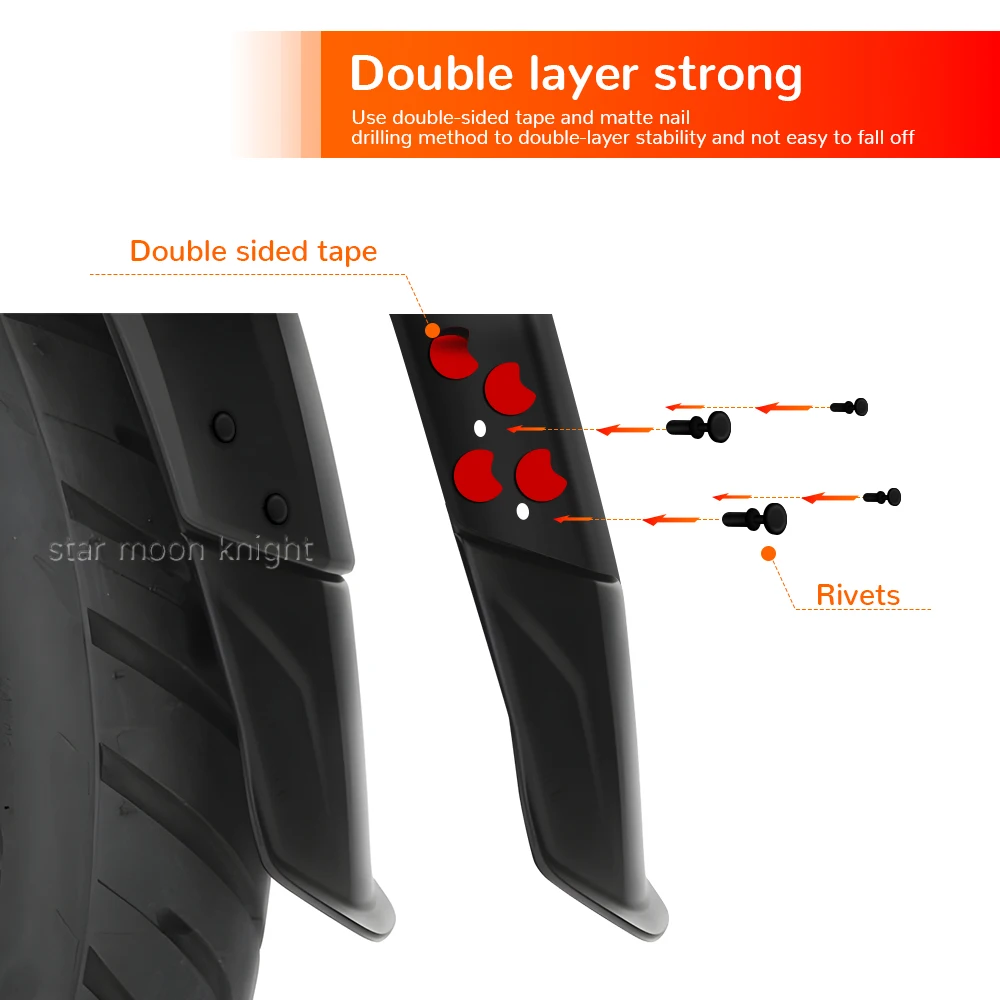 Motrocycle Mudguards For BMW F750GS F800GS F 800 750 GS Front  Wheel Fender Extender Splash Protection Cover Extention Guard view 3