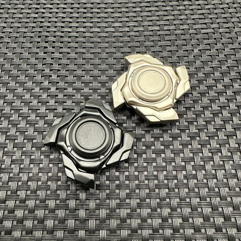 Métal ouvert armure Fidget Spinner mécanique GoBiggeR EDC curseur mécanique Anti-Stress soulagement jouet soulager l'anxiété bureau jouet de bureau