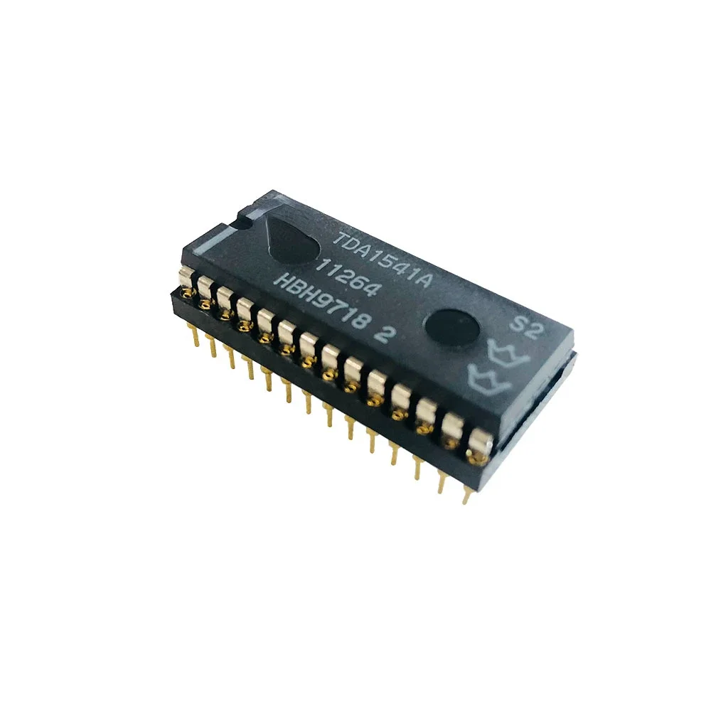 

OPPHDAM Nvarcher 1PCS TDA1541A S2 Dual Decoding Chip Dual-to-single DAC Computer HIFI