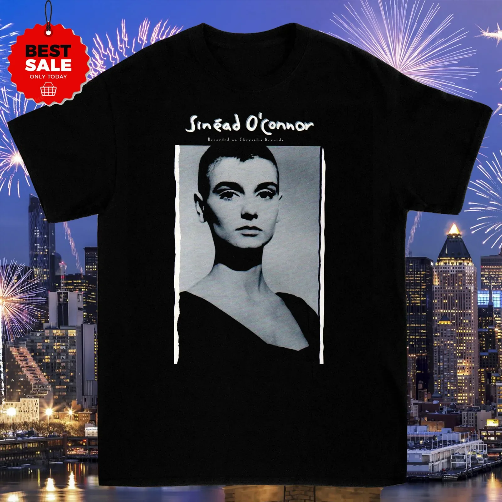 SINEAD O'CONNOR Black T Shirt Size S M L 234XL CG269