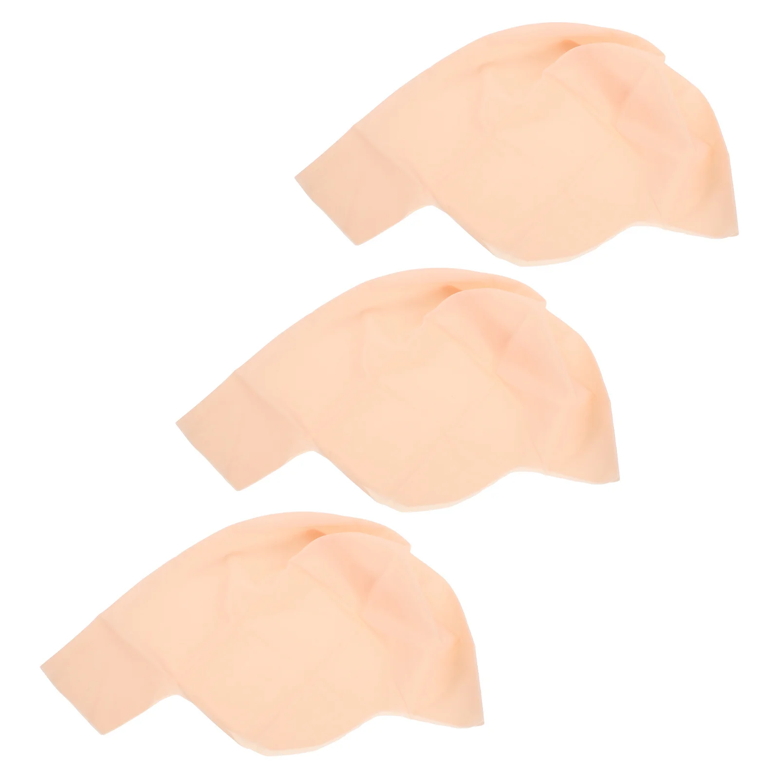 3 قطعة قبعات أصلع الهالوين البني اللاتكس رجل عجوز واقعي يبحث عن الكبار تأثيري حلي اكسسوارات هالوين اكسسوارات الرجال