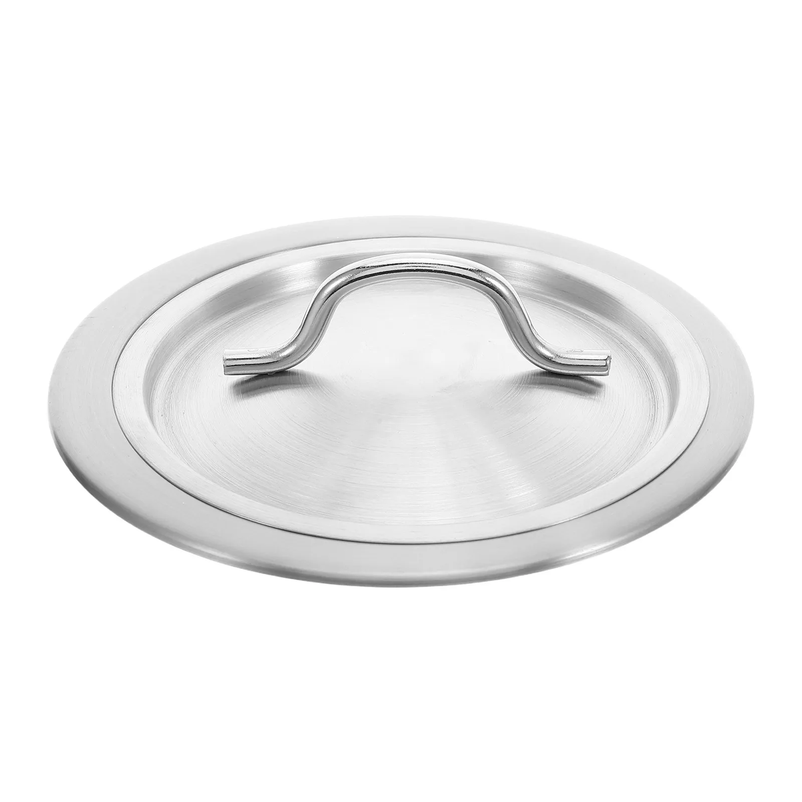 

Embedded Trash Can Lid Stainless Steel Countertop Built-In Waste Bin Cover For Kitchen Cabinet Recessed Use Hidden Garbage