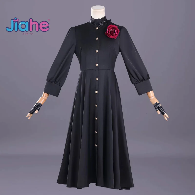 القرمزي القرمزي فان ديميون قد أطلب شيء نهائي واحد؟ أزياء تنكرية للفتيات الجميلات فستان كرنفال الهالوين زي جديد #3