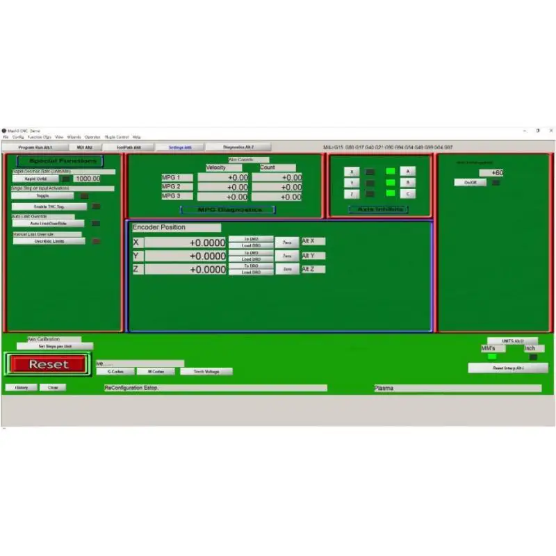 Artsoft Mach3 software, latest English version, Mach3 version R3.041, CNC software for mini engraving machines
