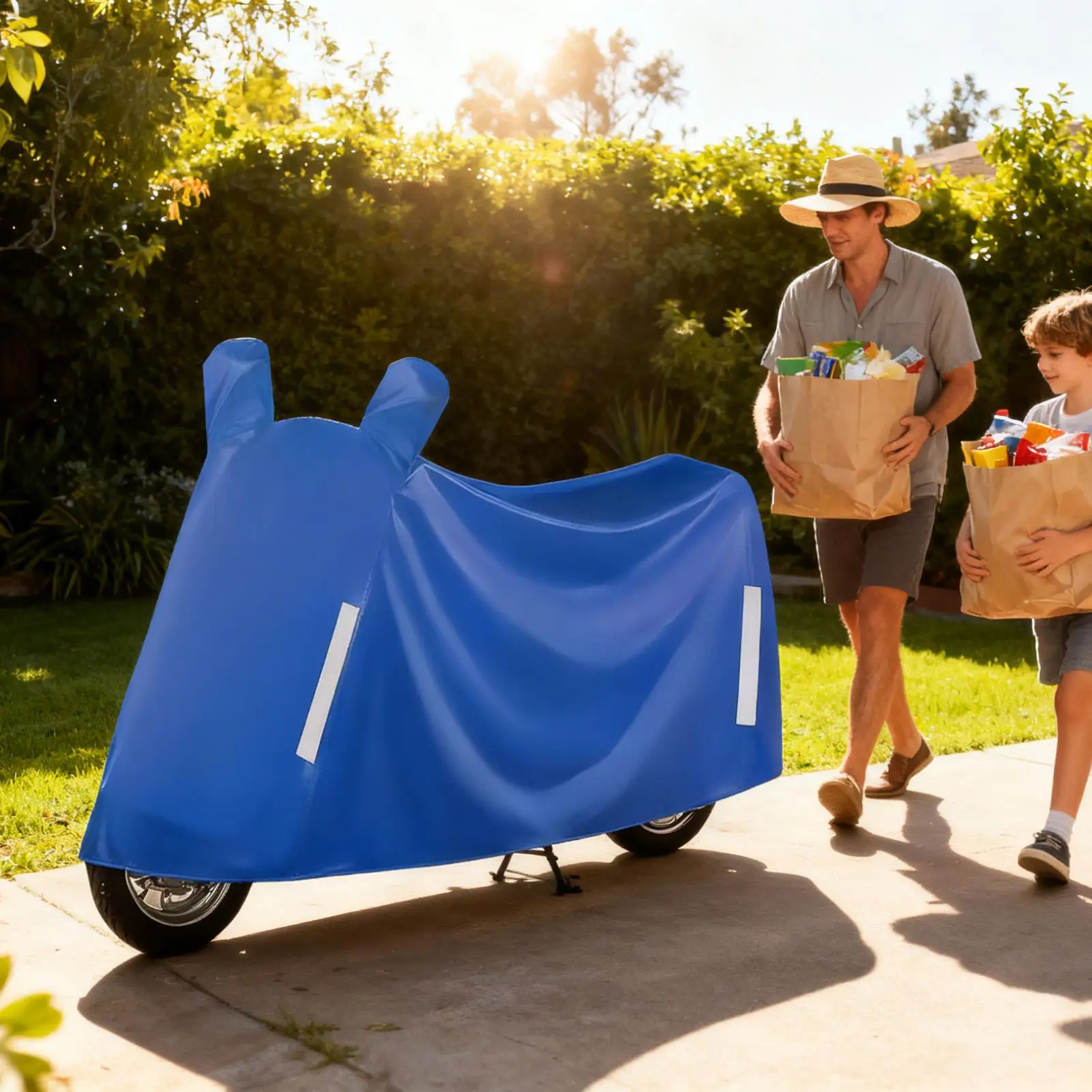 

Чехол для мотоцикла, сверхмощный, пылезащитный чехол для велосипеда, защита для электромобиля для скутера, электромобиля, зима