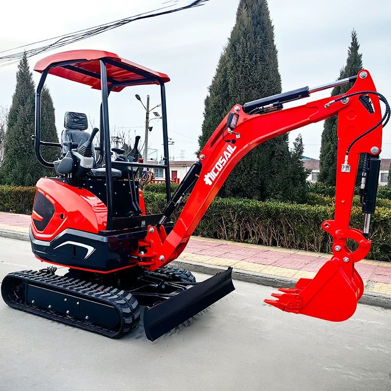 Customized OKW22U Multi-function mini excavator Agricultural orchard 2.2 ton household mini digger 2200 kg small excavator