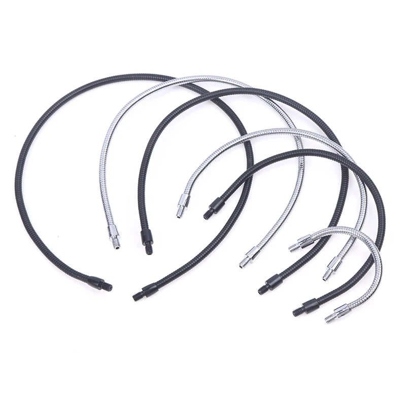 Hot Sale LED M4 Black Silver Microphone Positioning Hose Two External Teeth M4 Flexible Snake Tube