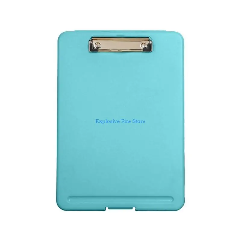 

C4DB Portable File Case with Clipboard Waterproof File Folder Dust-proof Document Storage Box for Hospital Doctor Nurse
