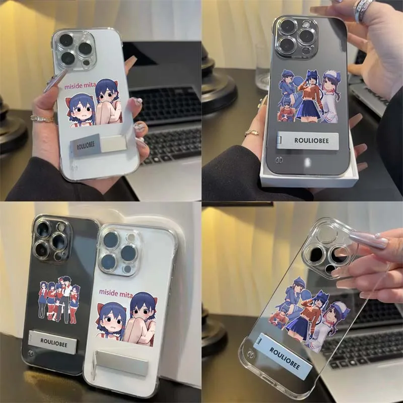 

Miside Mita Slim Frameless Clear Phone Case for IPhone 16 15 14 13 12 Pro Max Anti-drop and Shock-absorbing Plastic Hard Shell