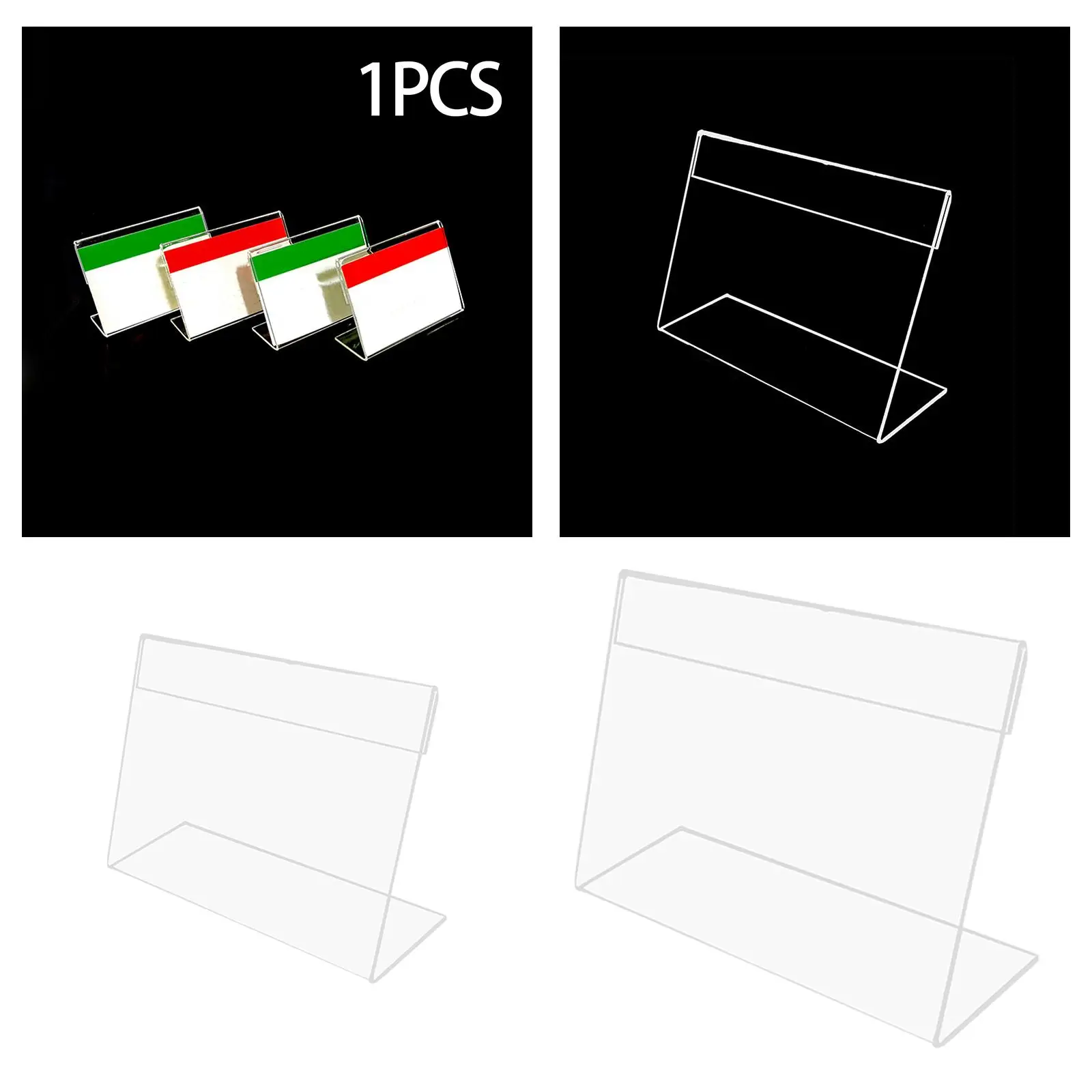 Acrylic Name Tag table holders Personalized for Anniversary Reception Event