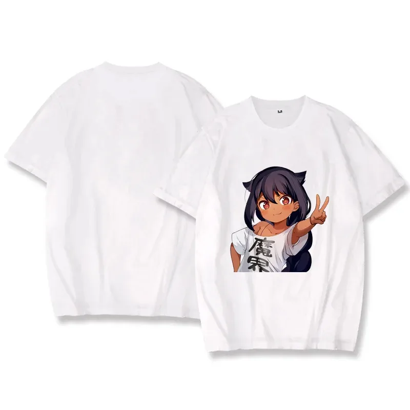تي شيرت جاهي الجديد لعام 2025 لن مهزوم جاهي التأثيري تي شيرت أبيض كبير الحجم Jahi-sama wa Kujikenai تي شيرت لطيف جير ★ ★