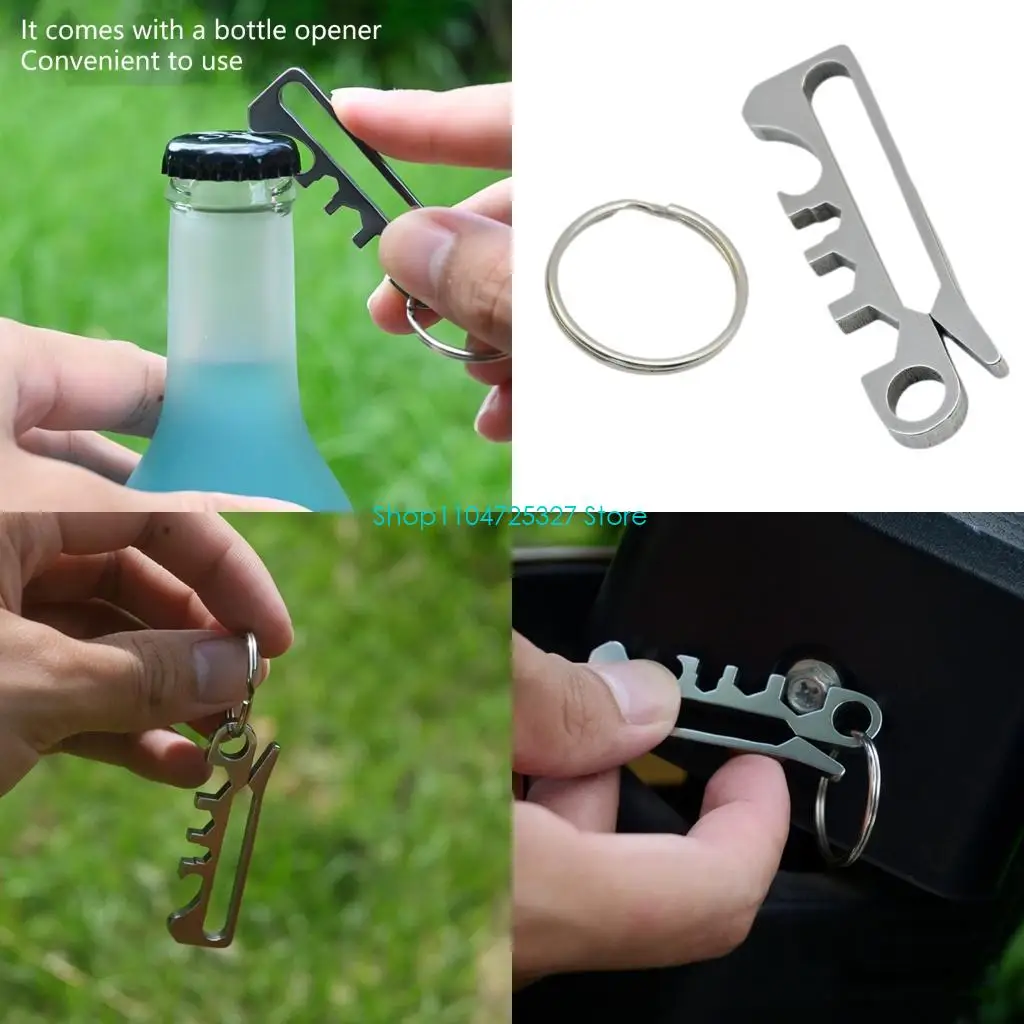 D8KF Ergonomic Clip 200kg Capacity Compactly Edcs Tool For Mountaineering Backpacking