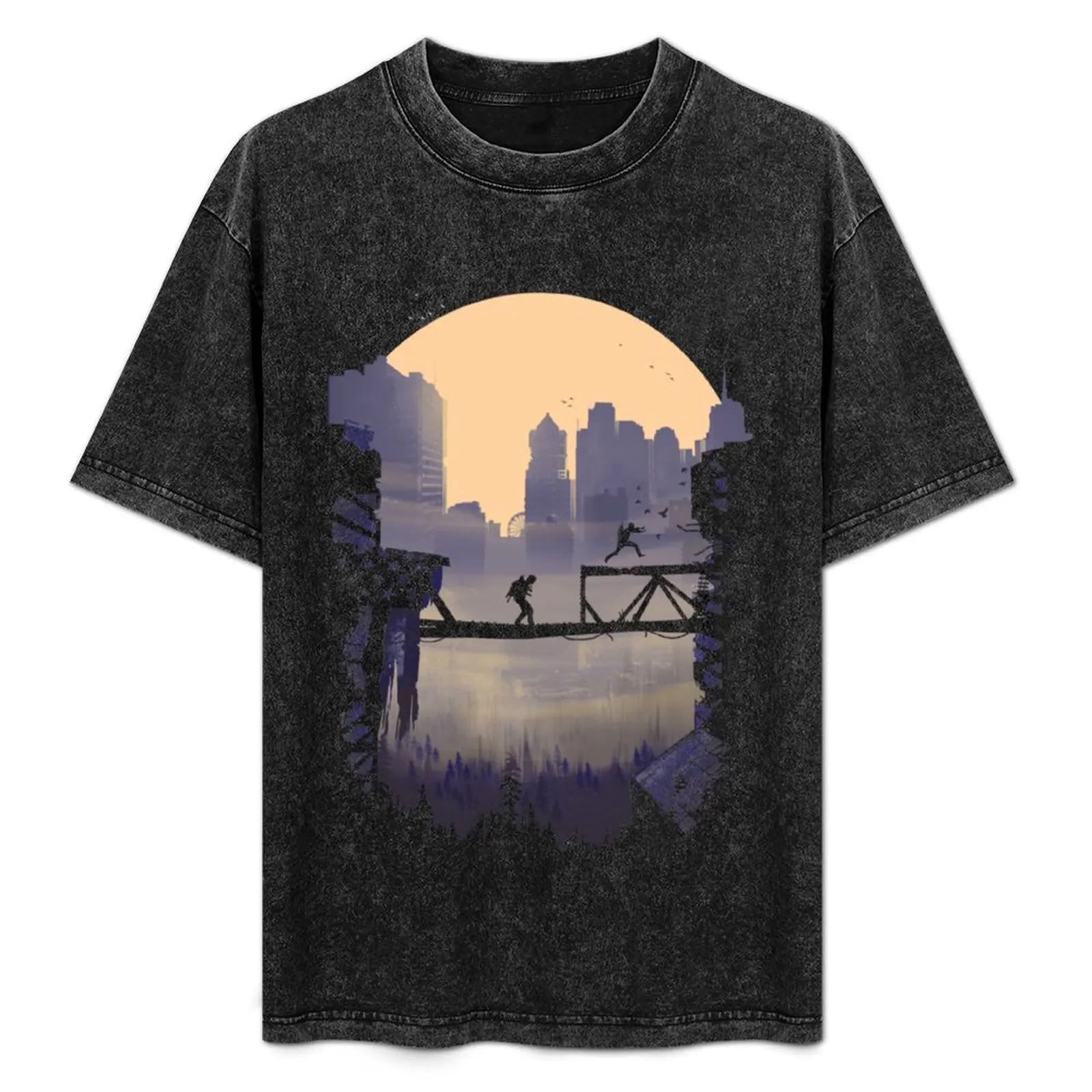 

The Last of Us 2 - Abby and Lev on the move T-Shirt luxury t-shirt custom shirt summer tops mens t shirts pack