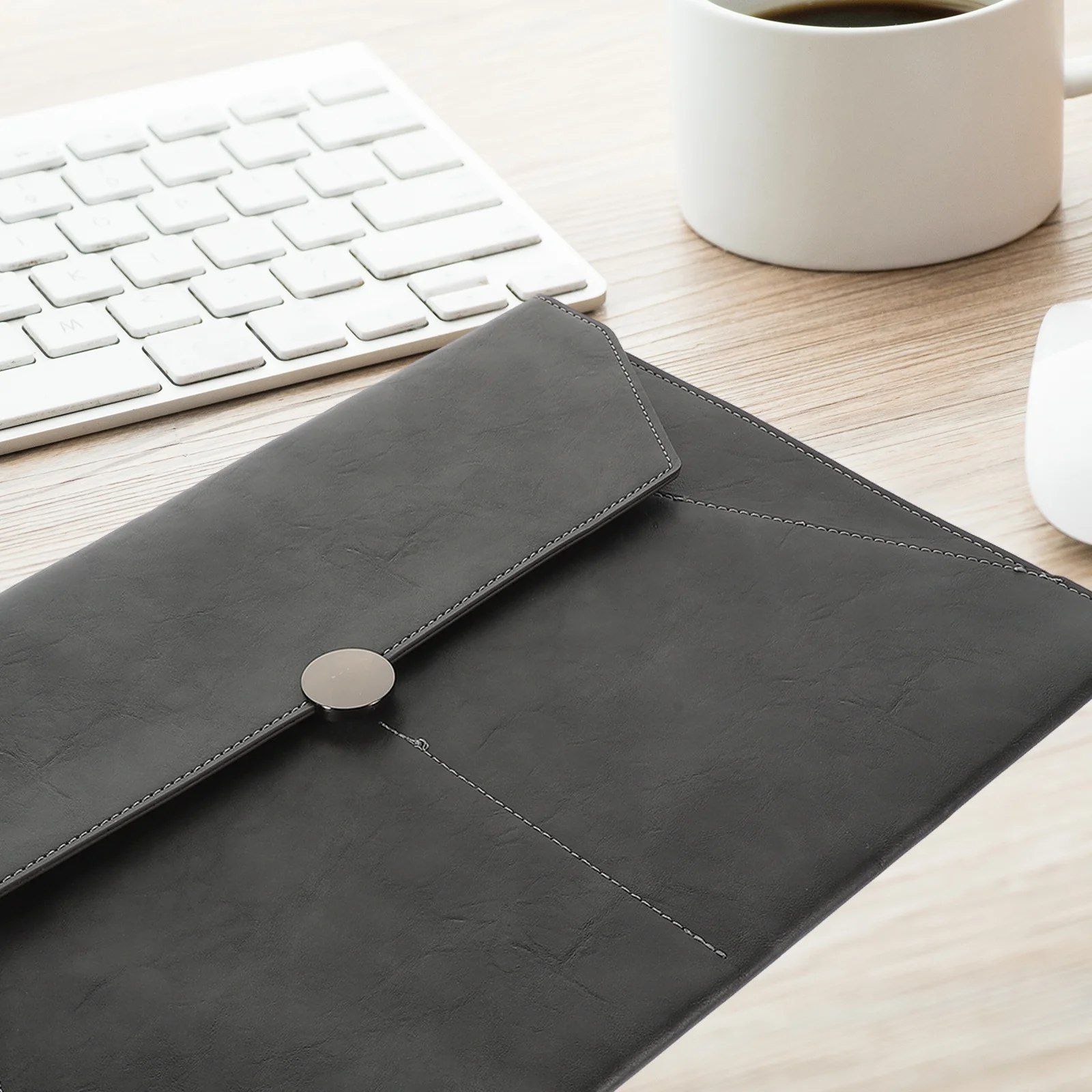 حقيبة ملفات الأعمال، حامل مستندات محمول ذو سعة كبيرة للإيصالات والتذاكر والفواتير وحقيبة تخزين منظمة #6