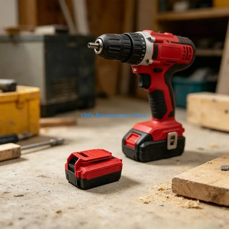 DIY-Akku-Umbaugehäuse für 18V/20V Wireless Tool Power Packs, 10X18650 Zellengehäuse-Kit mit Leiterplatte, Schrauben M76A – Detail 7