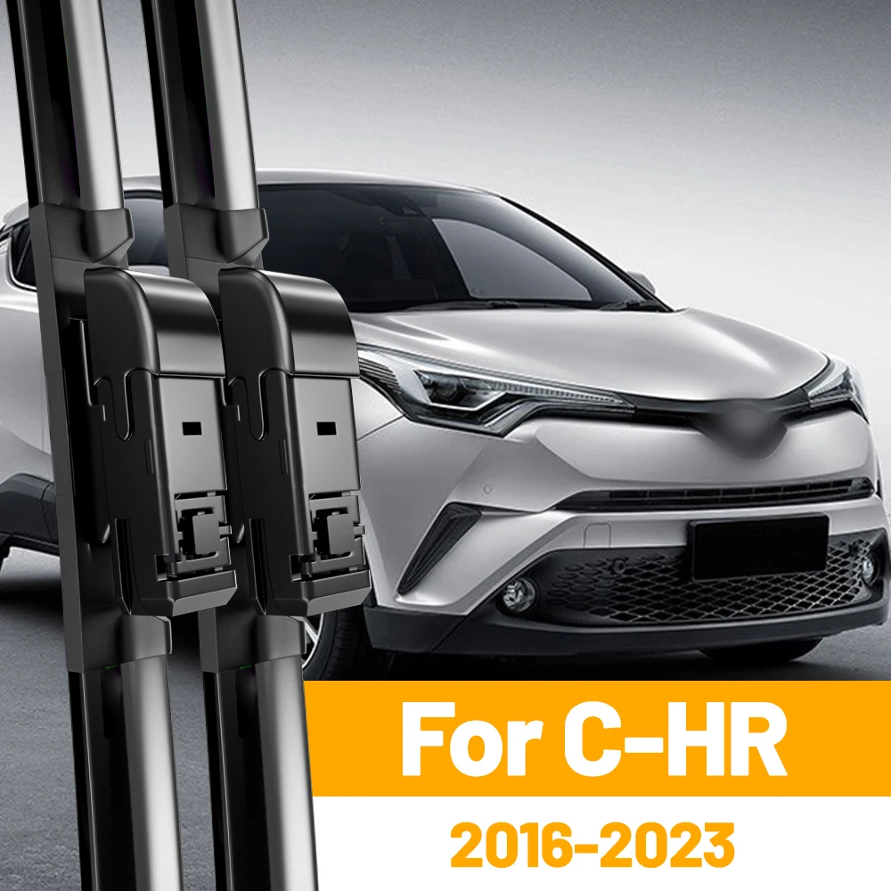 Dla Toyota C-HR CHR pióra wycieraczek przednich 2016-2023 2017 2018 2019 2020 2021 2022 szyba przednia akcesoria do szyb 26 "+ 16"
