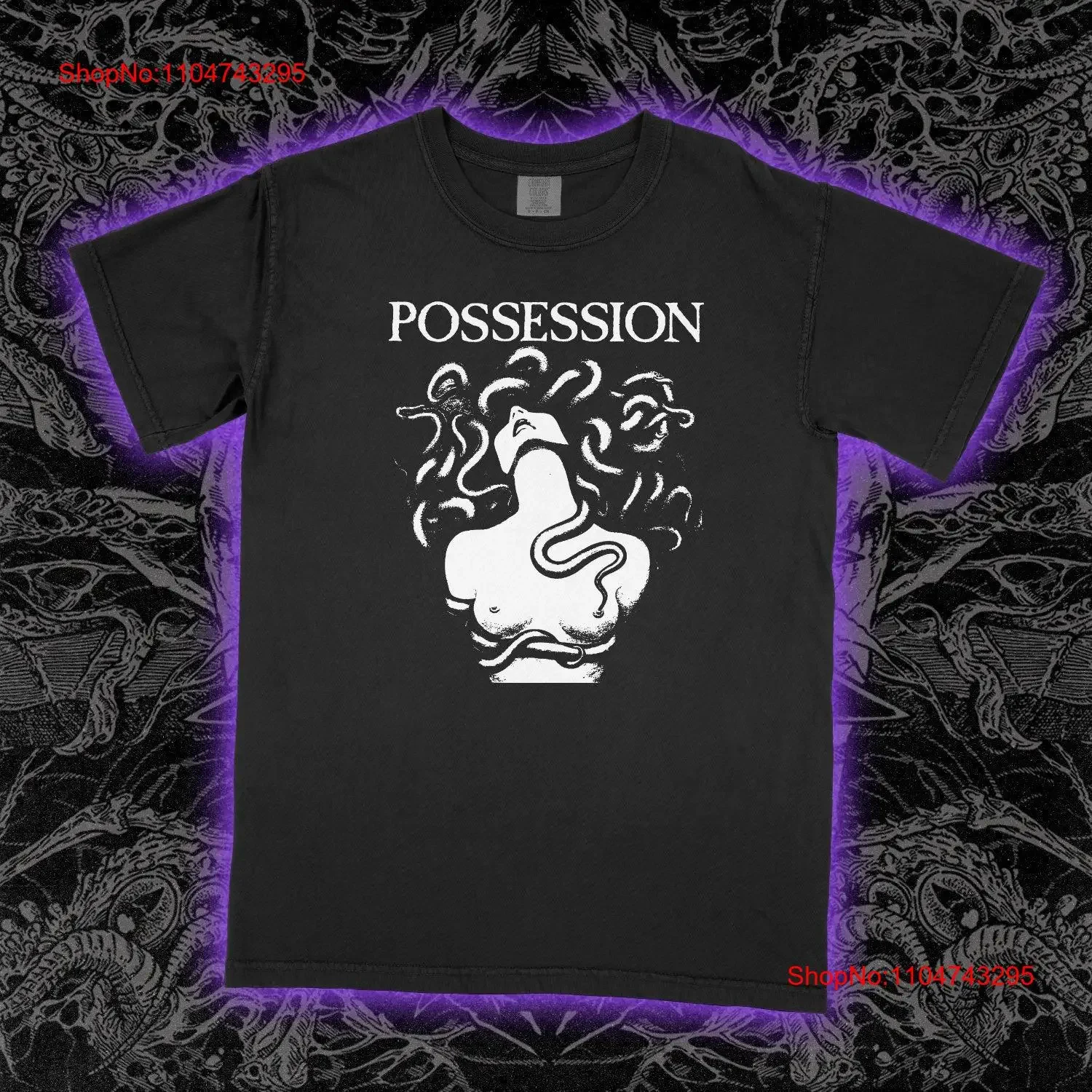 

Футболка Possession Film 1981, культовая футболка из фильма ужасов на Хэллоуин, винтажная, стираная, удобная, универсальная, модная, мягкая, стильная, унисекс