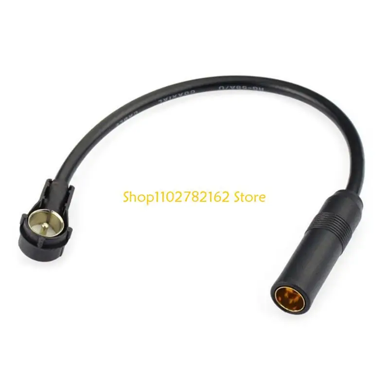 

547B In Dashboard Receiver Antenna Connector Adapter Cable Cord, 30cm Extension, Male to Female Suitable for Navigation Units