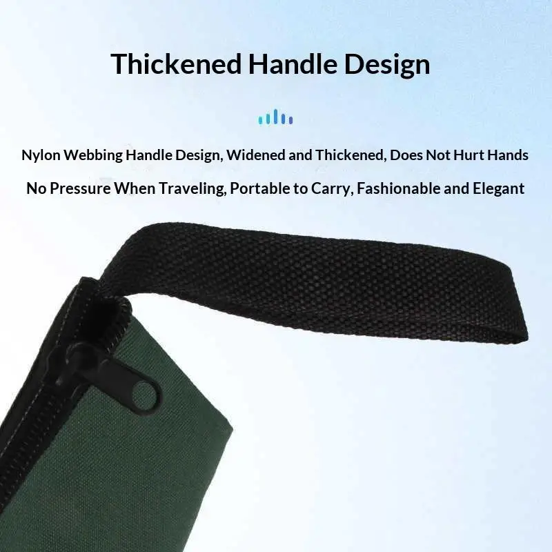 1PC Handheld Tool Kit Storage Bag Multi-Functional Waterproof Tear-resistant Organizer for Home Garage DIY Projects