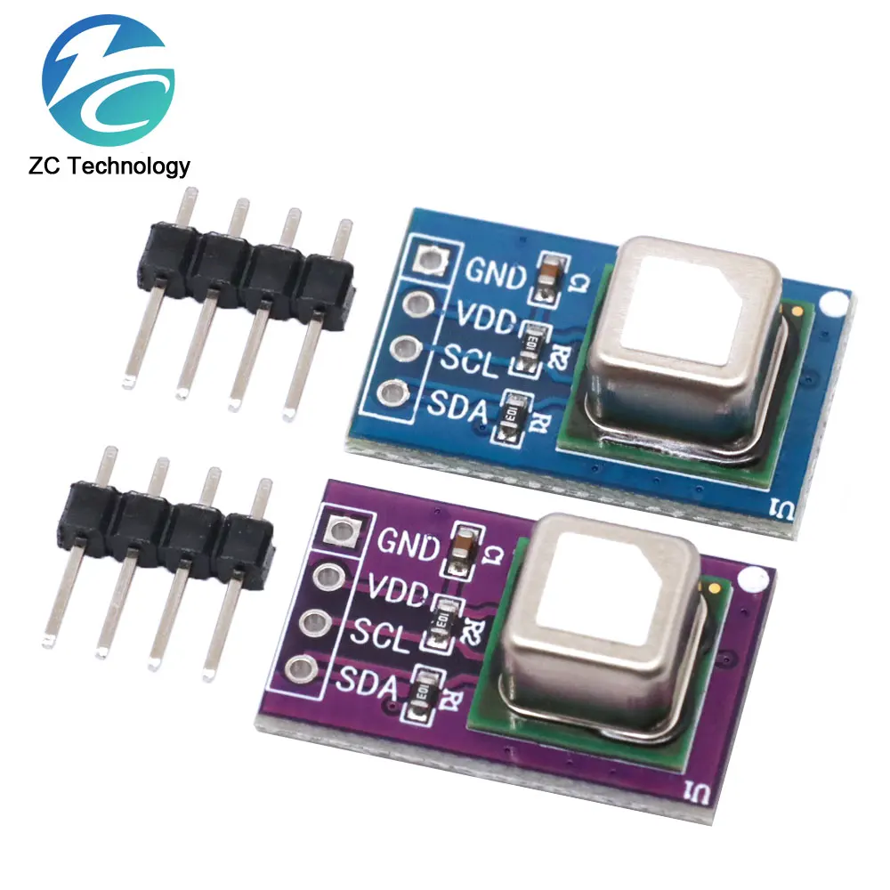 Modulo sensore di Gas SCD40 SCD41 rileva CO2 CO2 temperatura e umidità due In uno comunicazione I2C viola con Pin Array