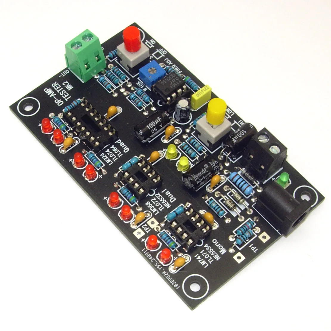 T3 Operational Amplifier Tester Single-Op Amp, Dual-Op Amp, Quad-Op Amp Testing T2 Upgraded Version