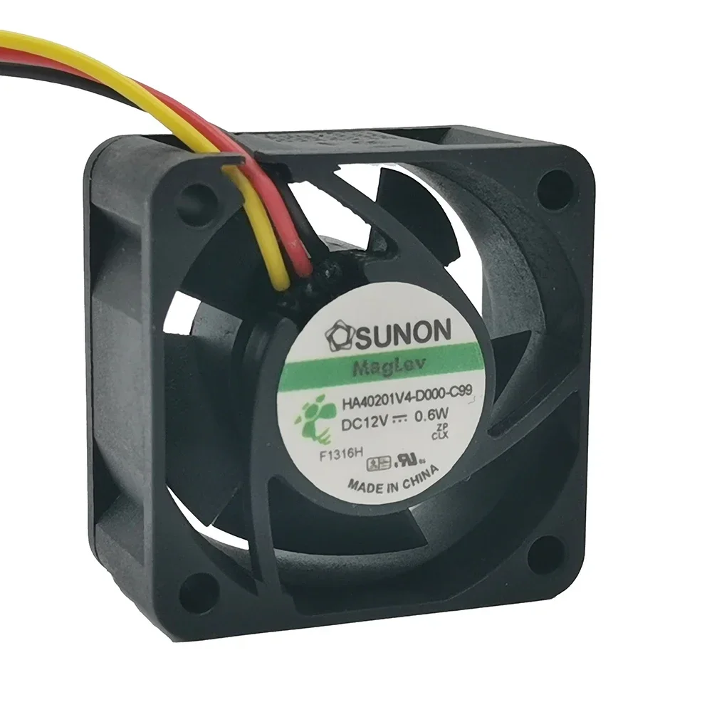Nuevo para HA40201V4-D000-C99 4020 4cm DC12V 40*40*20MM 0,6 W ventilador de refrigeración ultra silencioso