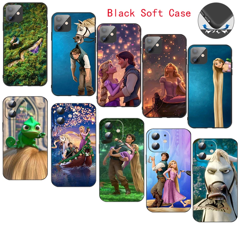 CR31 Disney T-Tangled Rapunzel Soft Silicone for Samsung Galaxy A53 A73 5G A12 A21s A11 A51 A52 A72 4G 5G Cover