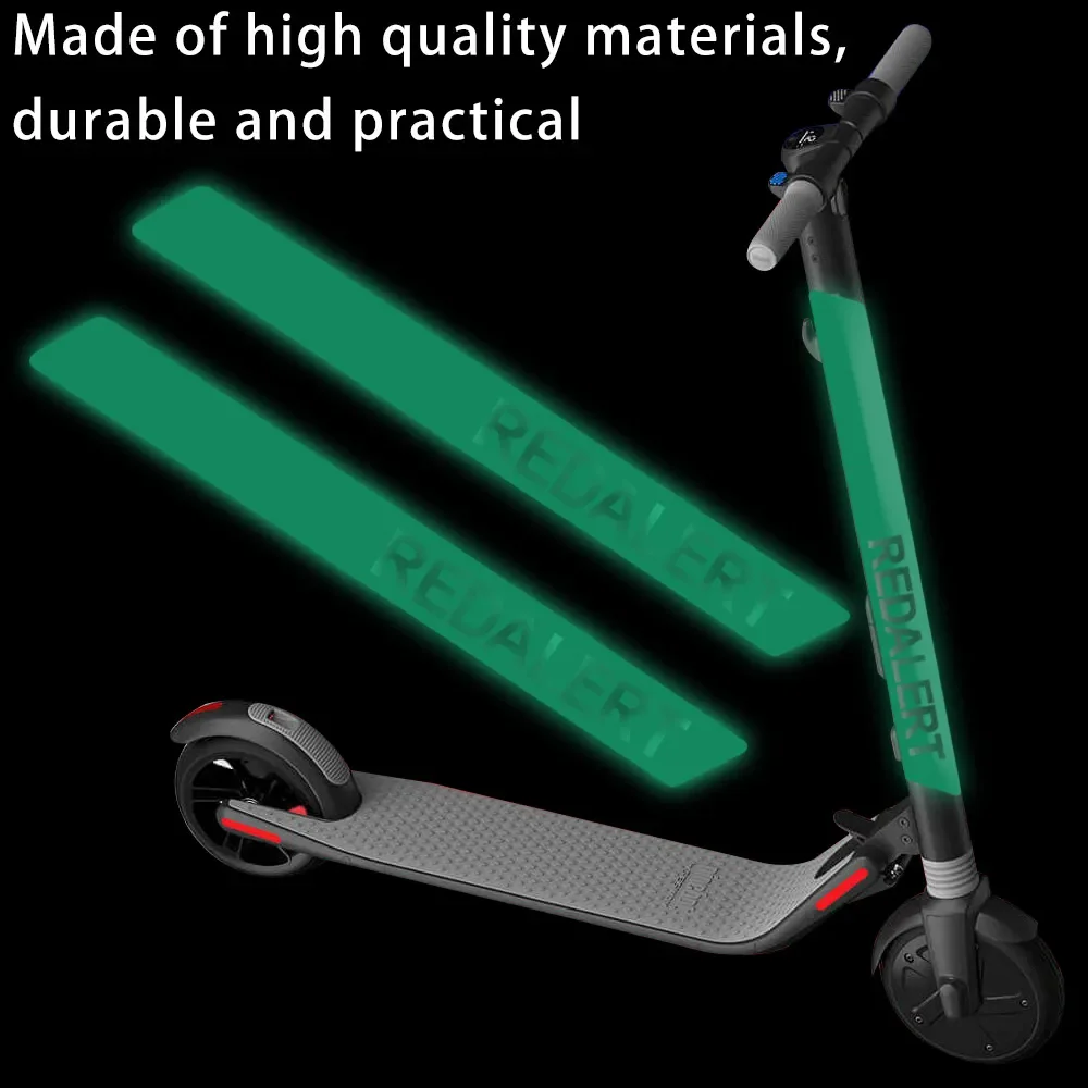 Electric Scooter Body Night Riding Warning Reflective Sticker For Segway Ninebot ES1/ES2 Universal Decor Stickers Accessories