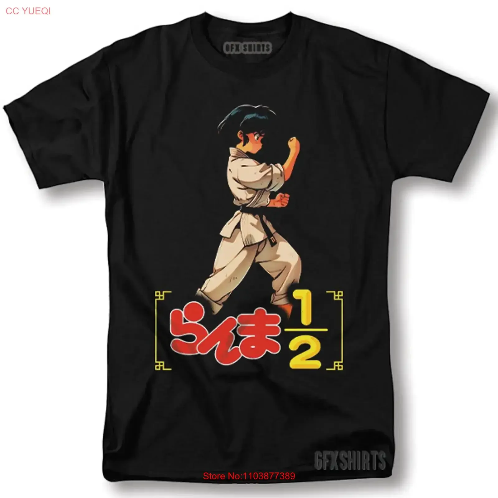 Футболка Ranma 1 2, аниме, манга, шампунь, Румико Такахаши, для девочек, Kawaii, винтажная, модная, мягкая, унисекс, дышащая, растянутая Футболка Ranma 1 2, аниме, манга, шампунь, Румико Такахаши, для девочек, Kawaii, винтажная, модная, мягкая, унисекс, дышащая, растянутая