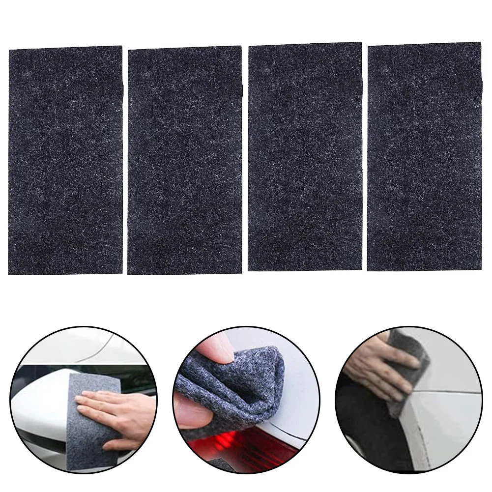 

4 Pack Scratch Repair Cloth Car Scratch Remover Multipurpose Water Spots Repair 20*10cm Auto Accessories Tools