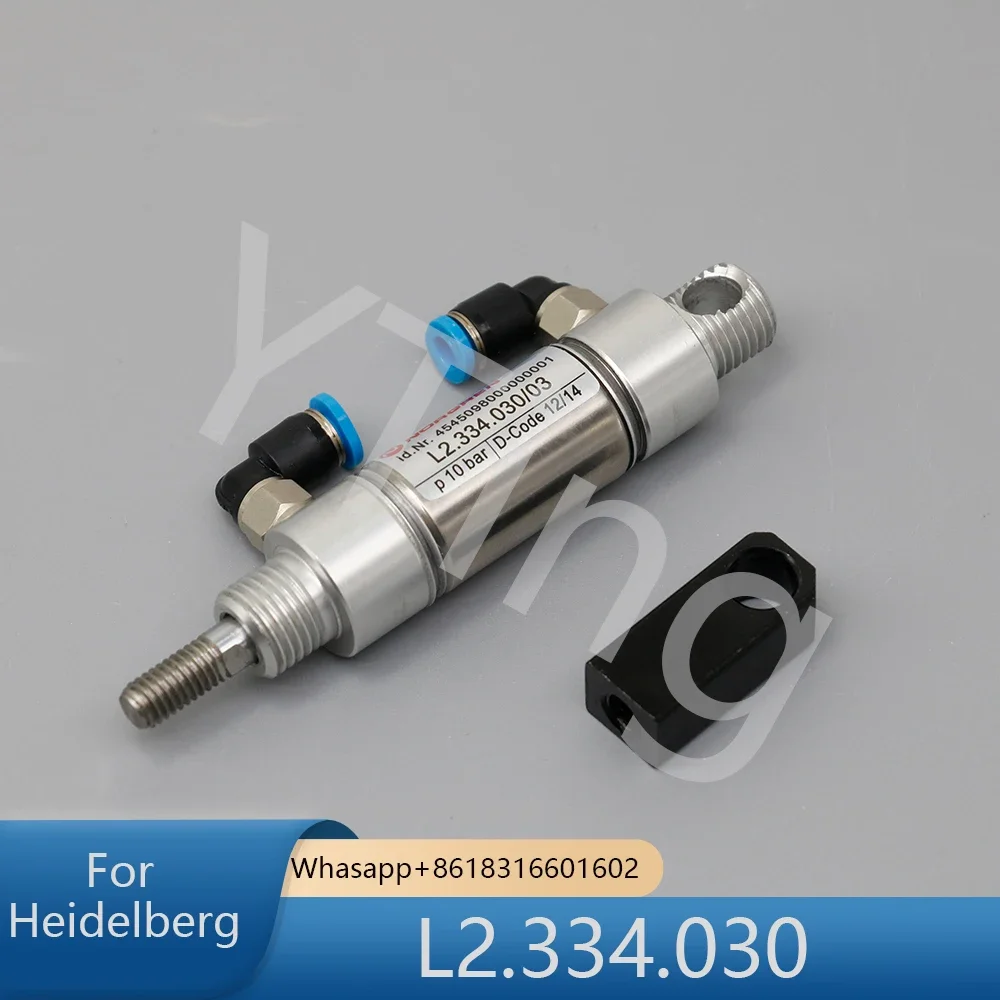 

Best Quality L2.334.030/03 Rubber Head Pneumatic Cylinder For Heidelberg XL105 XL75 D16 H10 Printing Machine Parts