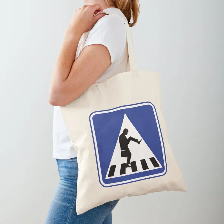 

Silly walk sign Tote Bag shopping bags foldable hand bag Shopper handbag tote bags cloth bags
