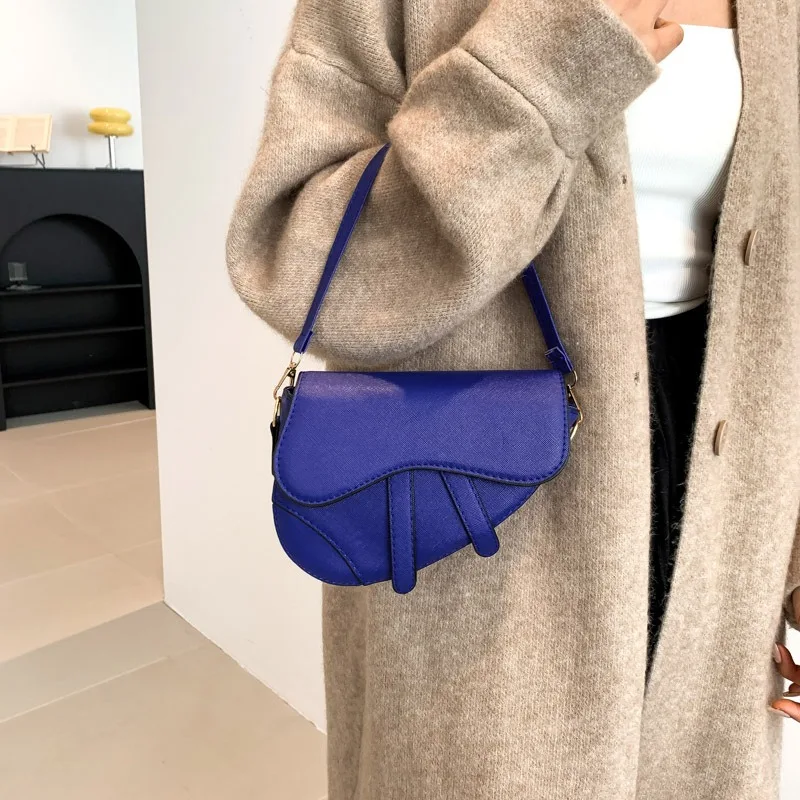 2024 Luxury Handbags for Women Fashion Saddle Bag Lady Purse Mini Tote Cloud Bags Retro Crossbody Bag Designer Shoulder Bags