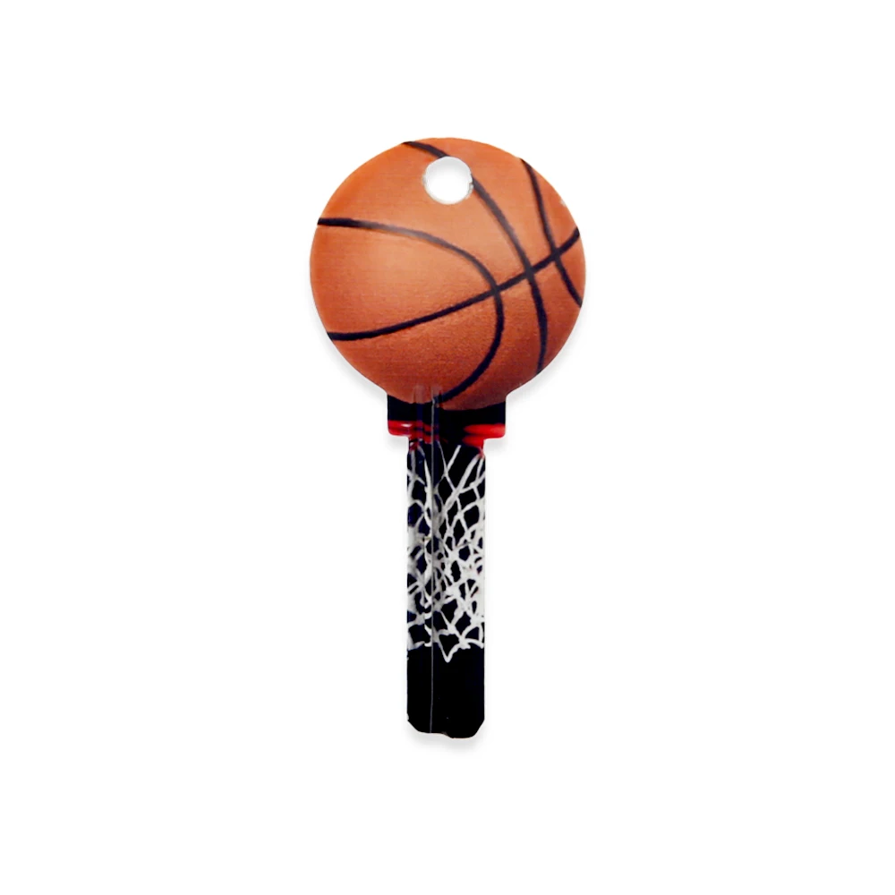 5pcs/lot Basketball Football Shape Blank Keys Room Door Key blanks House Home Door Key Locksmith Supplies DIY