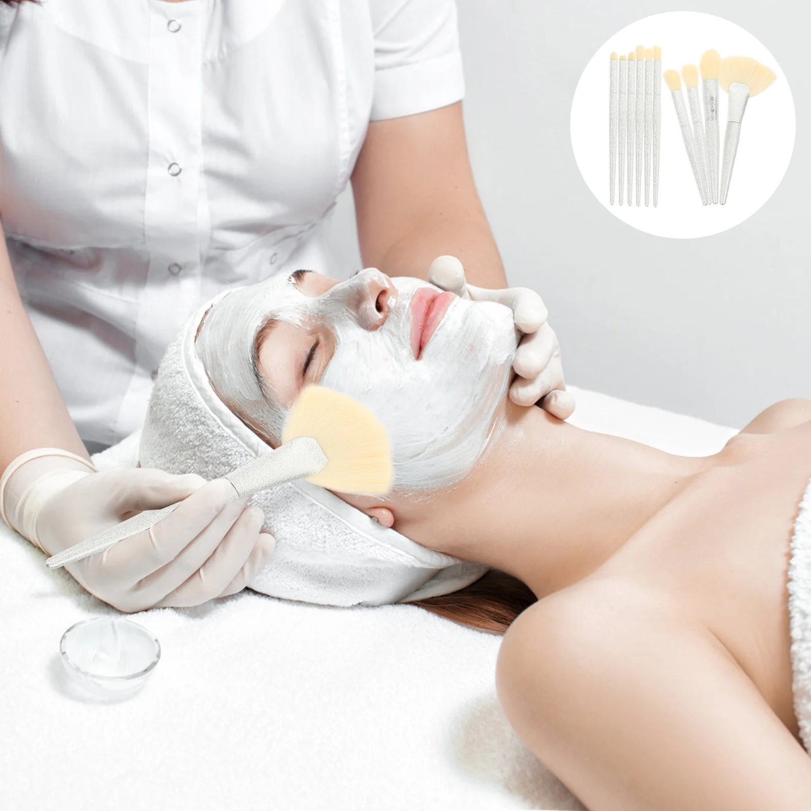 1 セットアイシャドウブラシセット女性メイクブラシ美容ツールさまざまなサイズプロフェッショナルソフトハンドル簡単なクリーニング