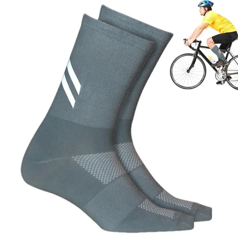 

Cycling Socks Arch Compression Cycling Sports Running Fitness Socks Moisture Wicking Lycra Breathable Socks For Running Hiking